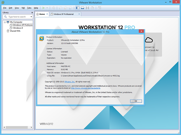 Vmware workstation pro 12 download